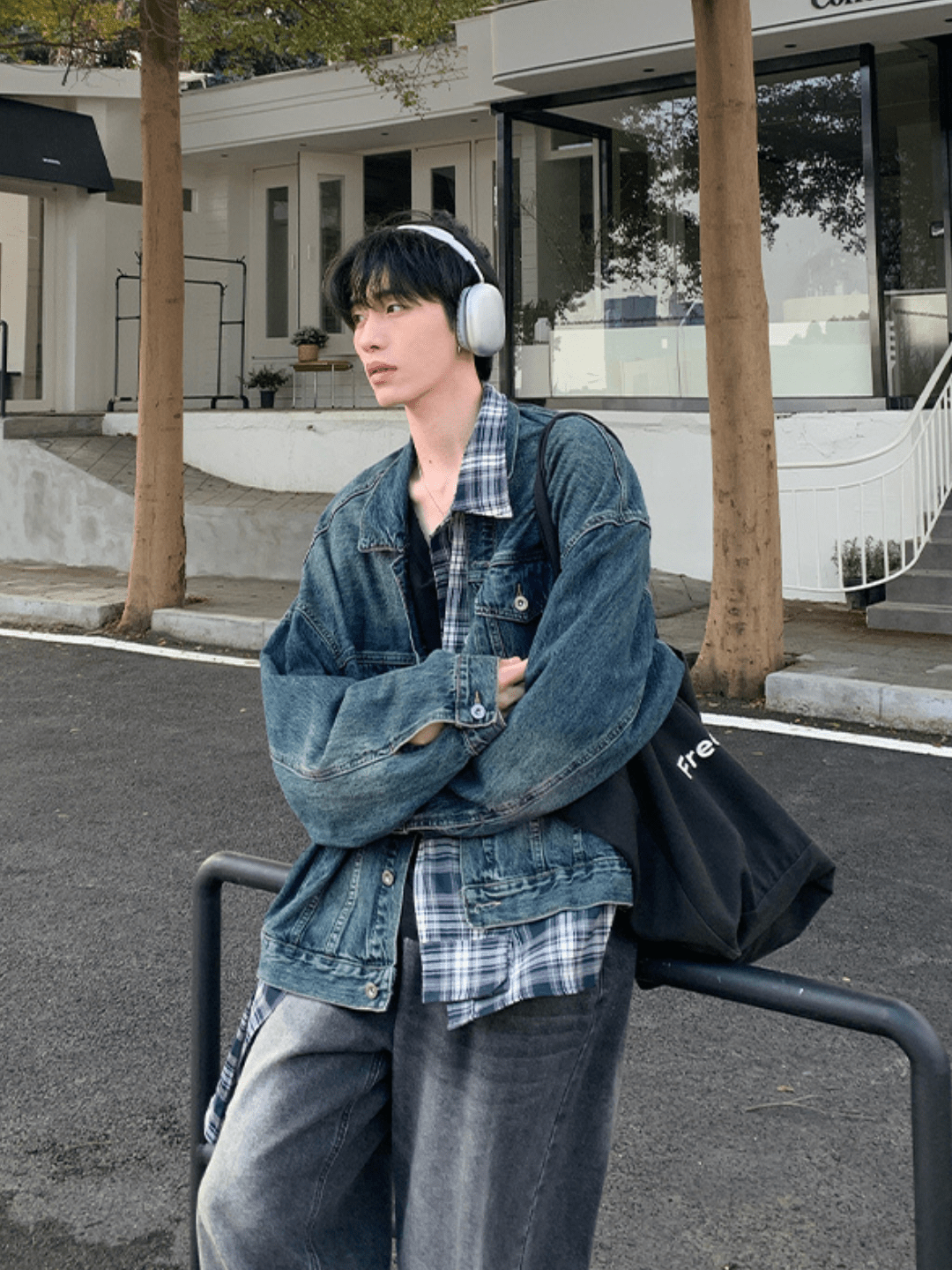 Nanostudio Denim Loose Jacket Nanostudio Denim Loose Jacket