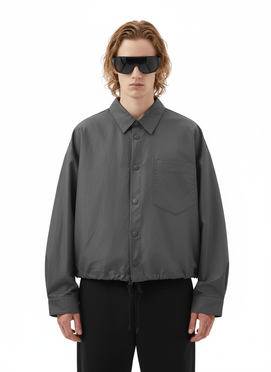 Nanostudio】Nylon Shirt Jacket na2195