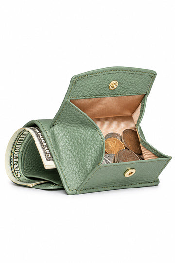 Compact Leather Wallet na3239