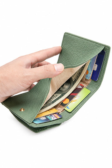 Compact Leather Wallet na3239