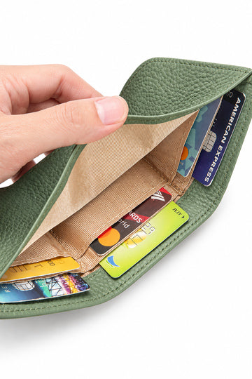 Compact Leather Wallet na3239