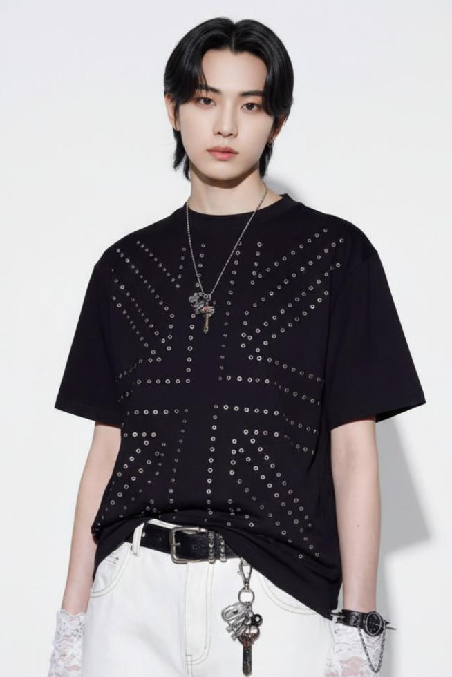 Eyelet T-shirt  na2552