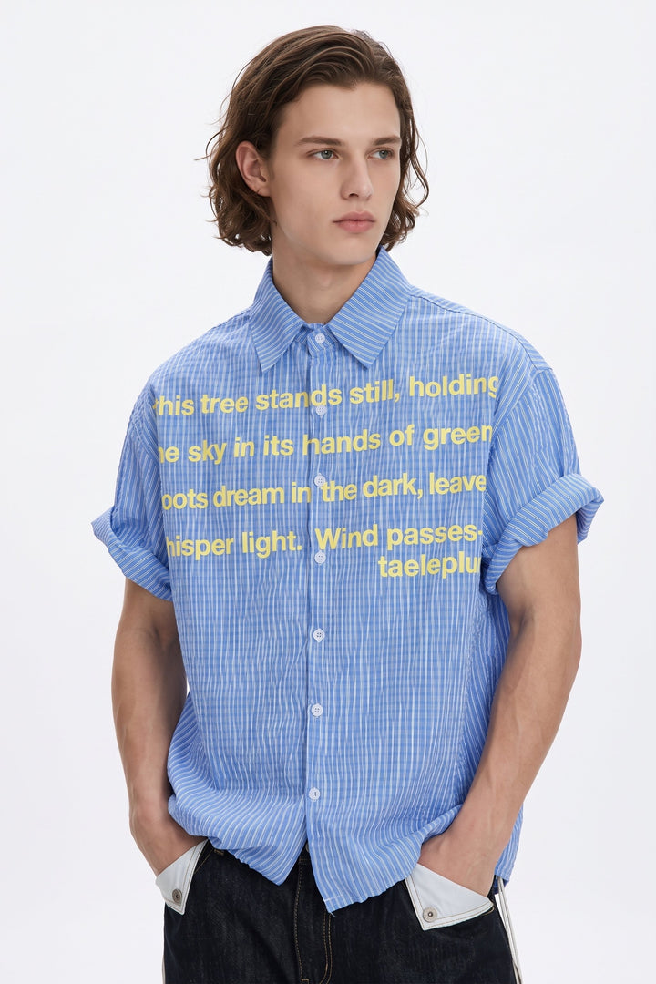 Striped Short Shirt na2673