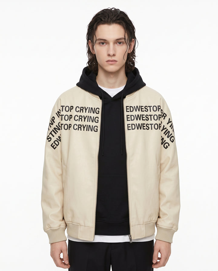 Graphic Bomber Jacket na3003