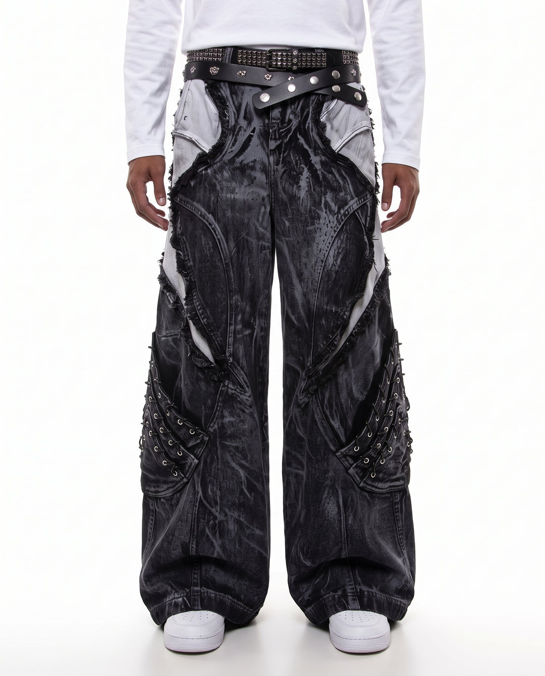 Wide Denim Pants na3200