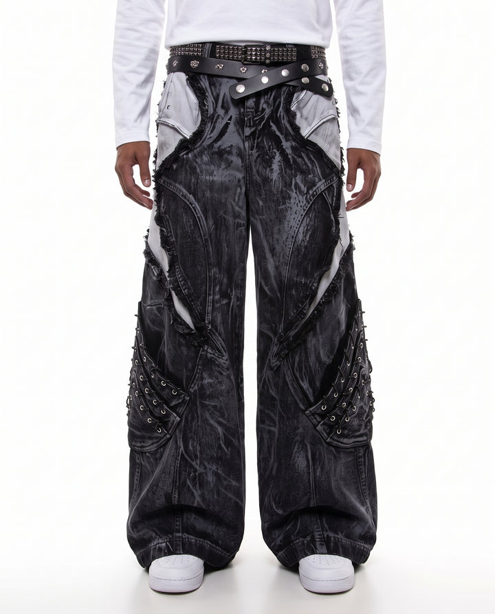 Wide Denim Pants na3200