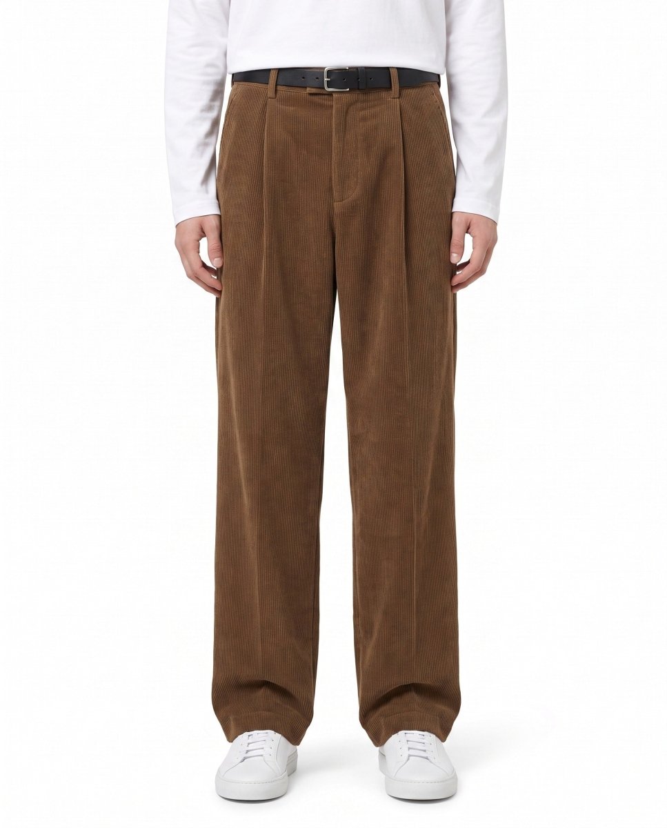 Corduroy Wide Pants na2986