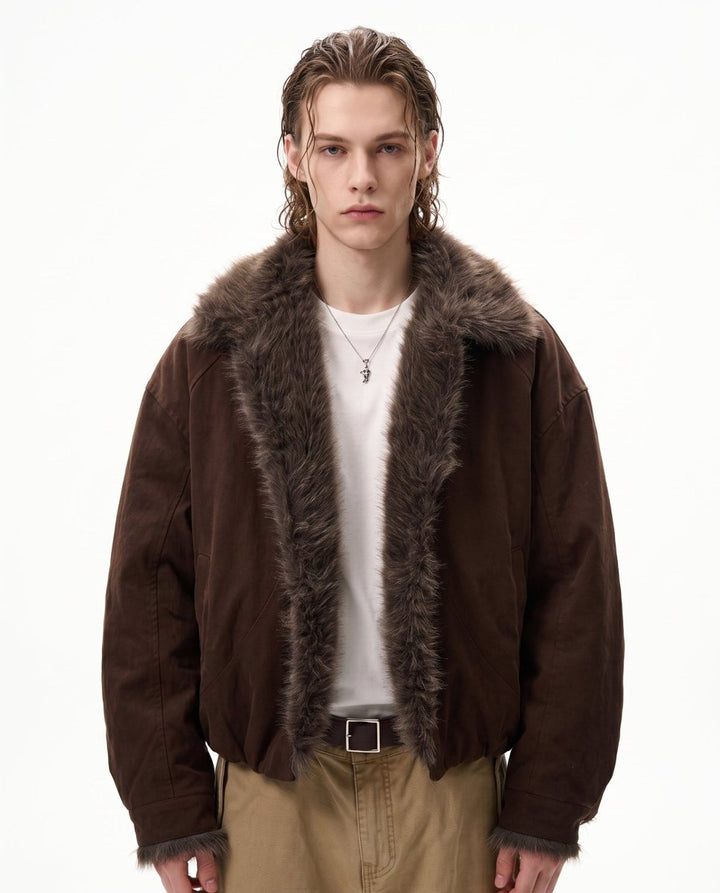 Fur Collar Jacket na3094