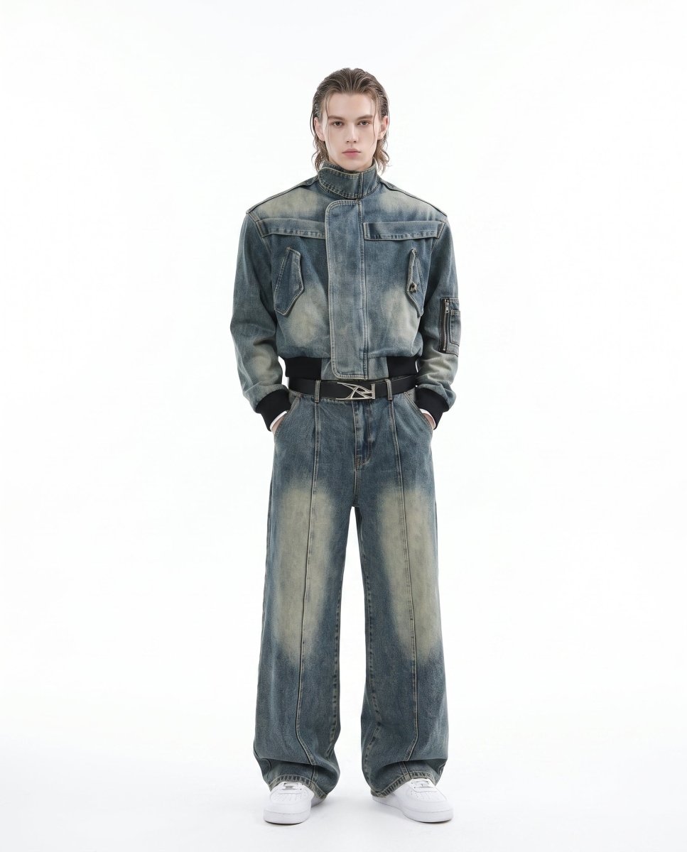 Washed Denim Jacket na3050