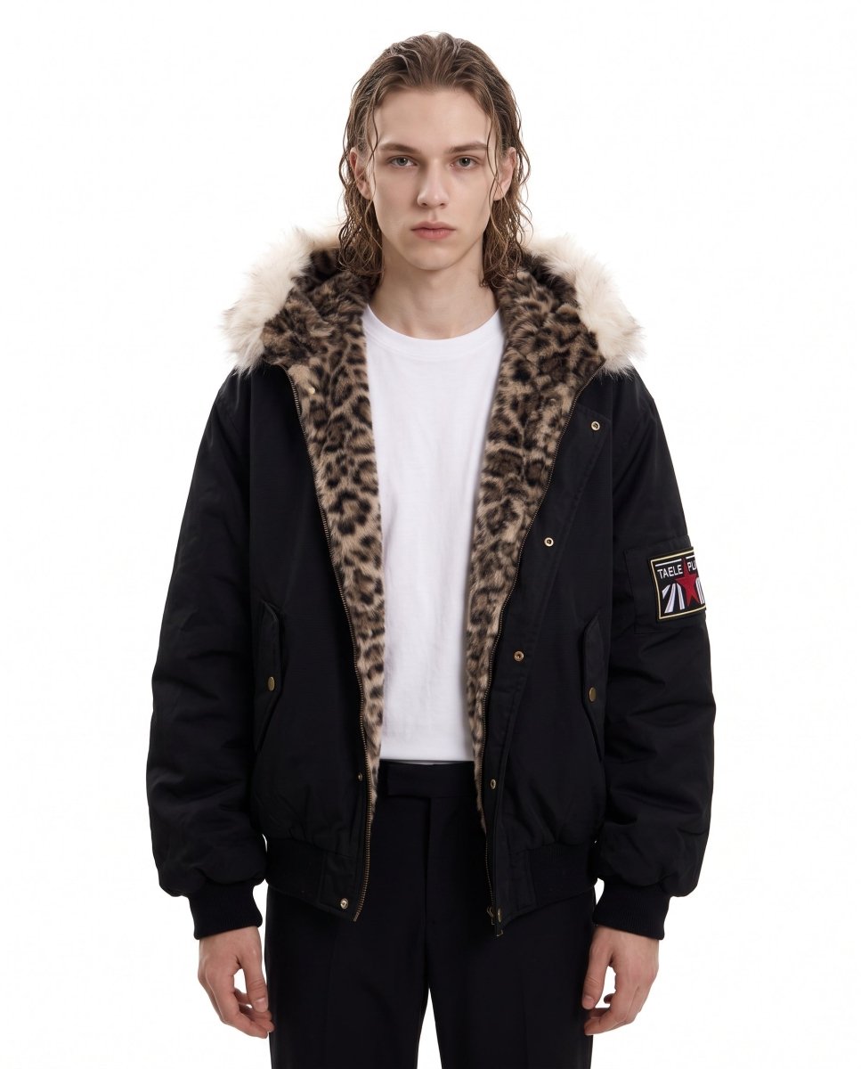 Fur Bomber Jacket na3169