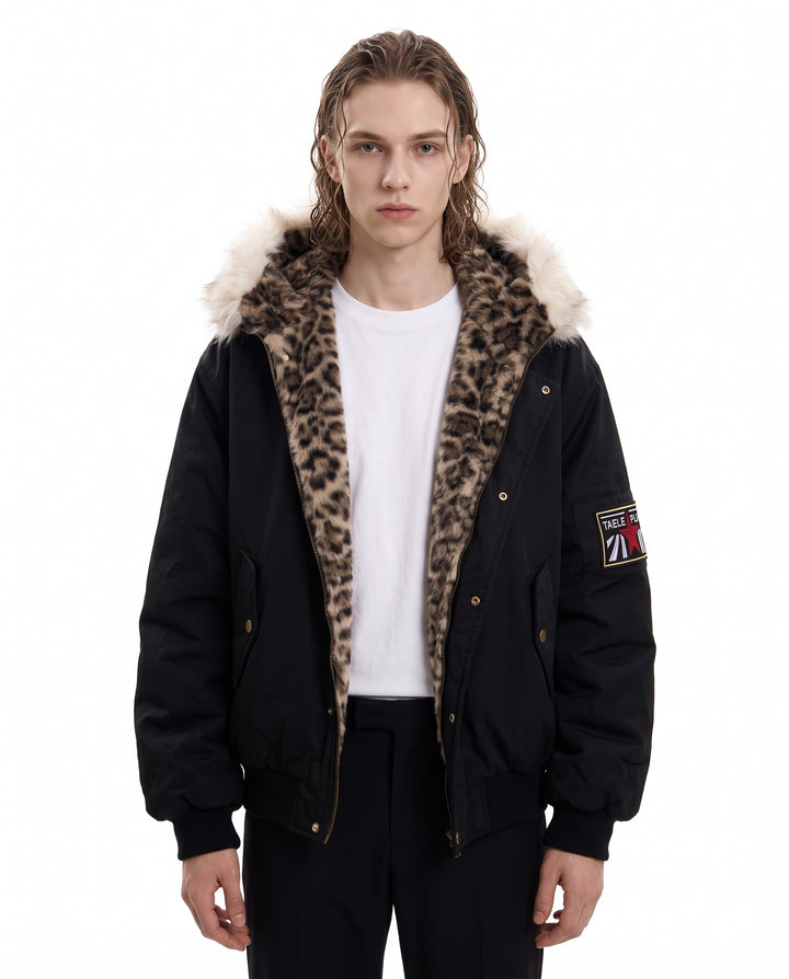 Fur Bomber Jacket na3169