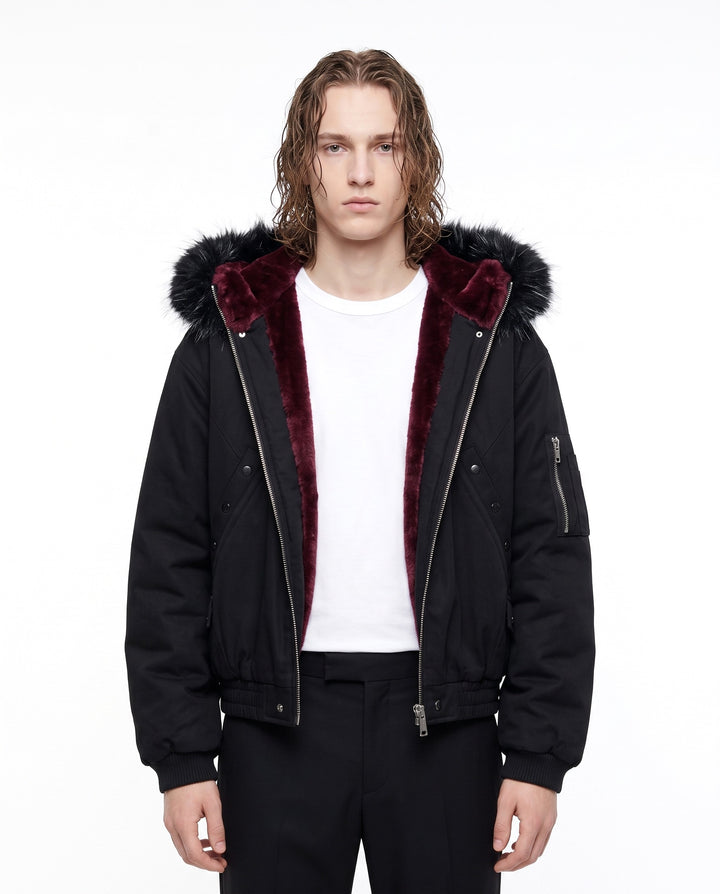 Hooded Bomber Jacket na3061
