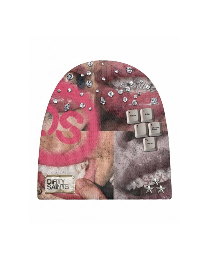 Graphic Knit Beanie na2897