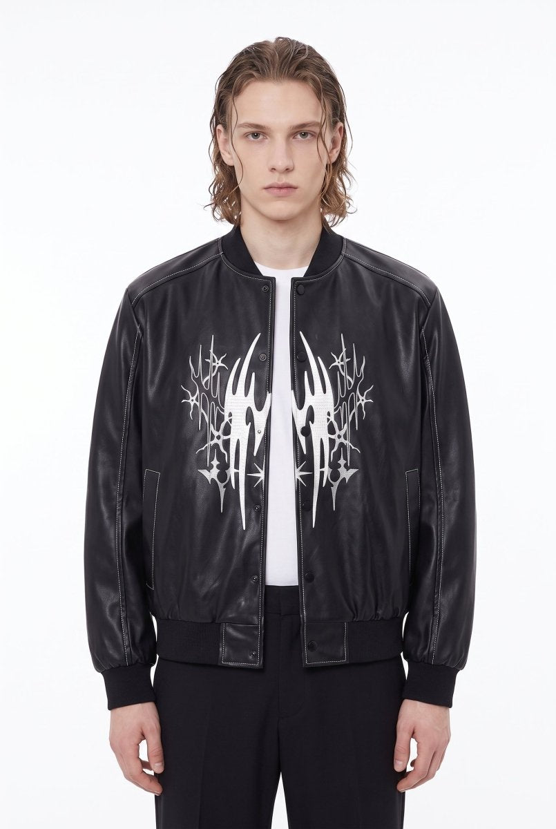 Graphic Bomber Jacket na2852