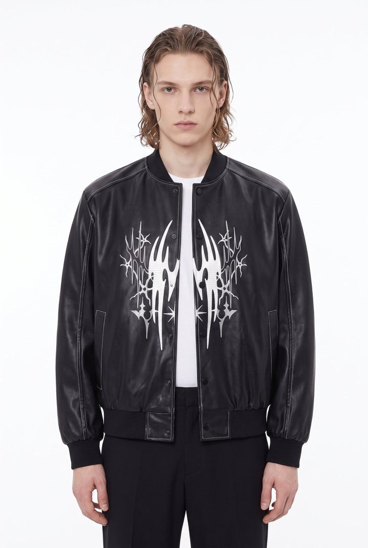 Graphic Bomber Jacket na2852