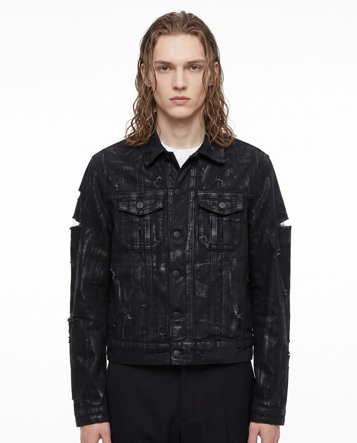 Laced Denim Jacket na2937