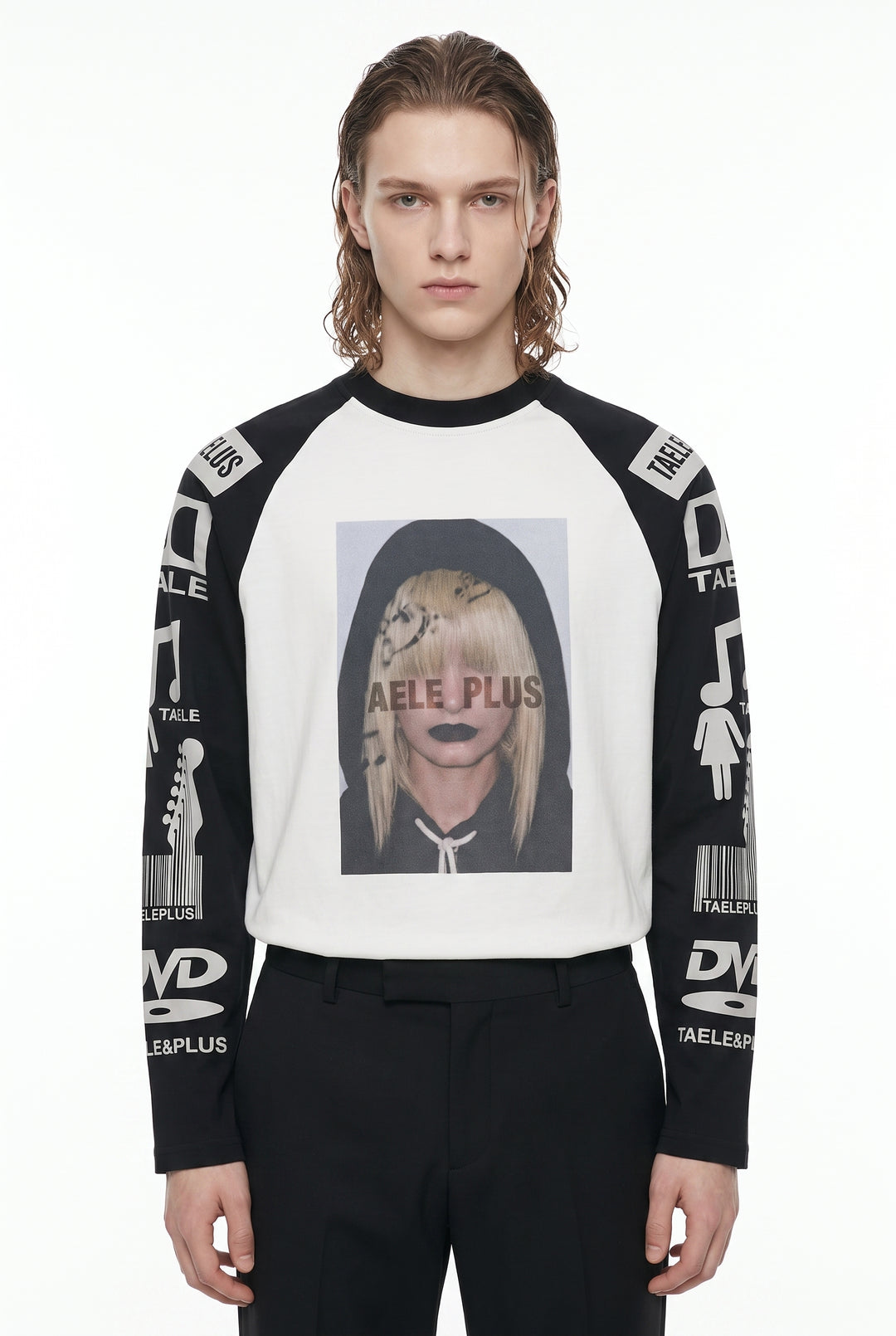 Graphic Raglan Tee na2742