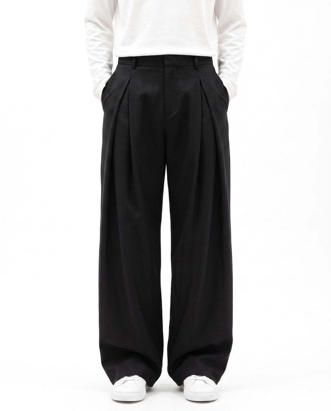 Pleated Wide Pants na2983