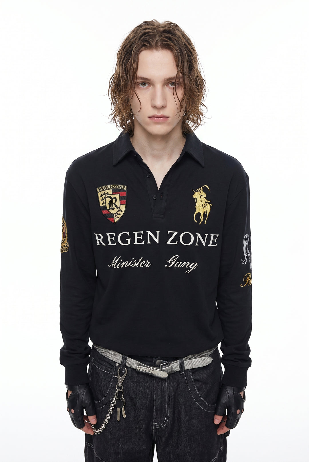 Graphic Polo Shirt na2744
