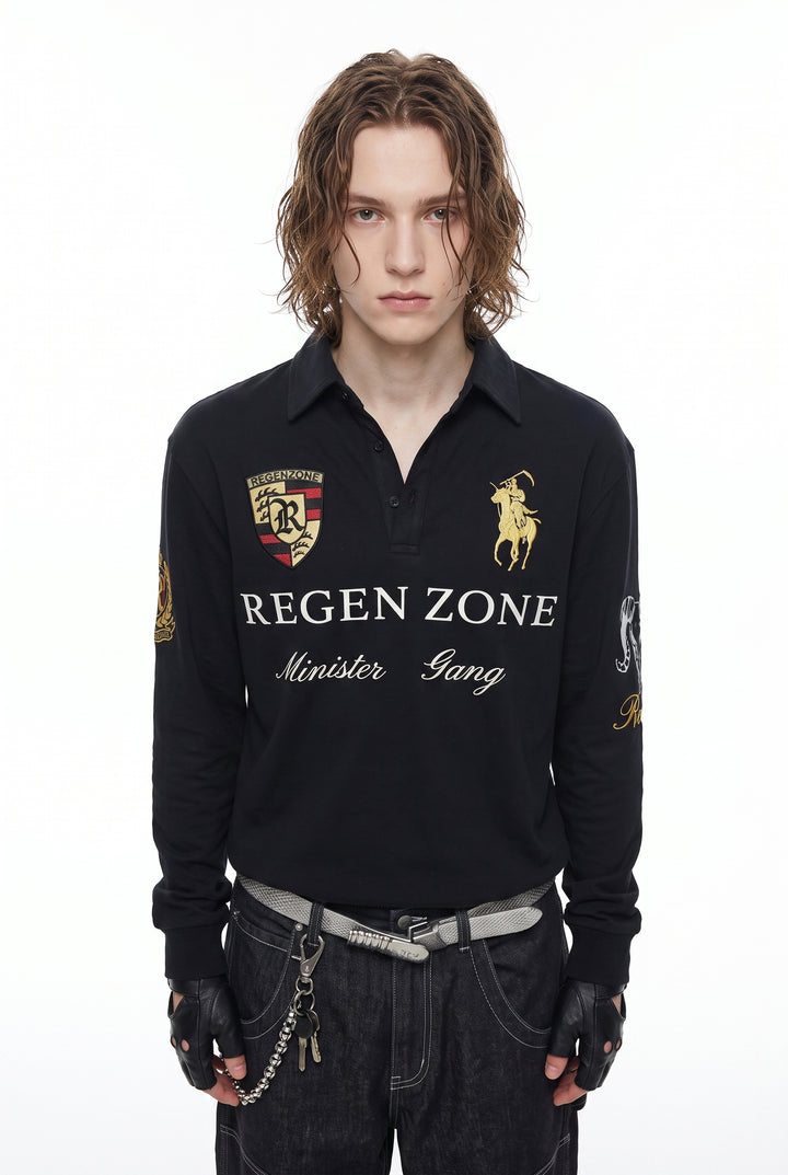 Graphic Polo Shirt na2744