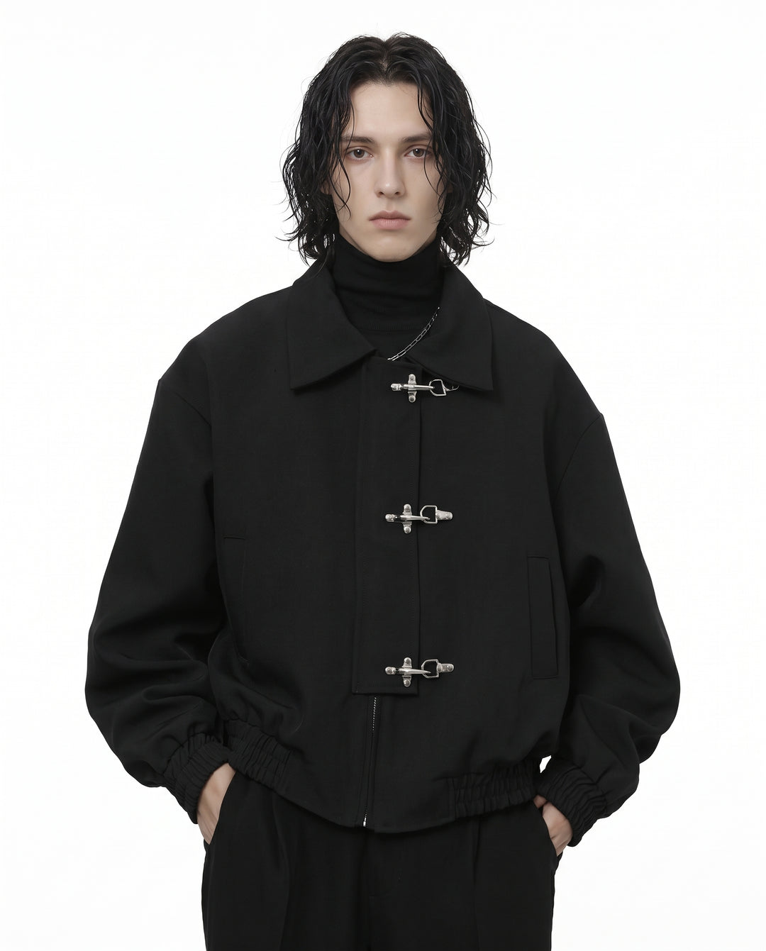 Buckle Bomber Jacket na3211