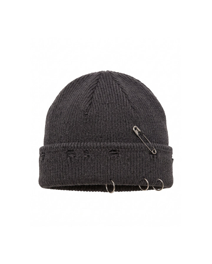 Distressed Knit Beanie na3153