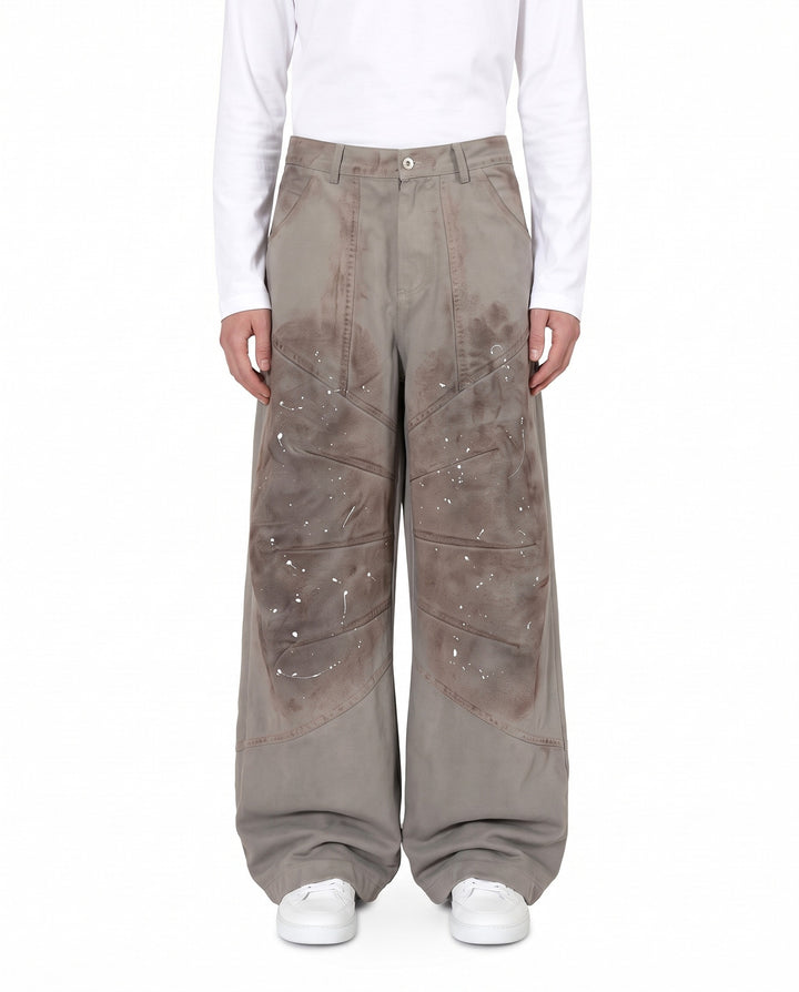 Splatter Wide Pants na3191