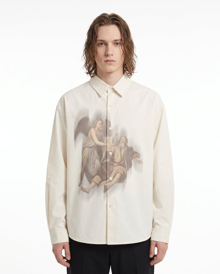 Graphic Print Shirt na3177