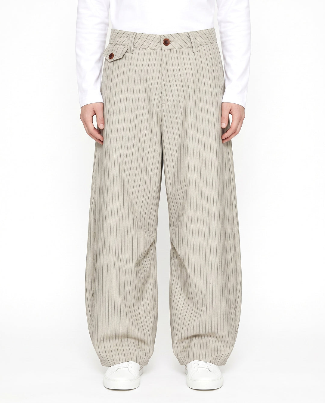 Striped Wide Pants na3004