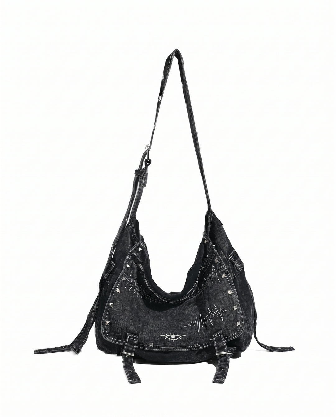Studded Denim Bag na2927