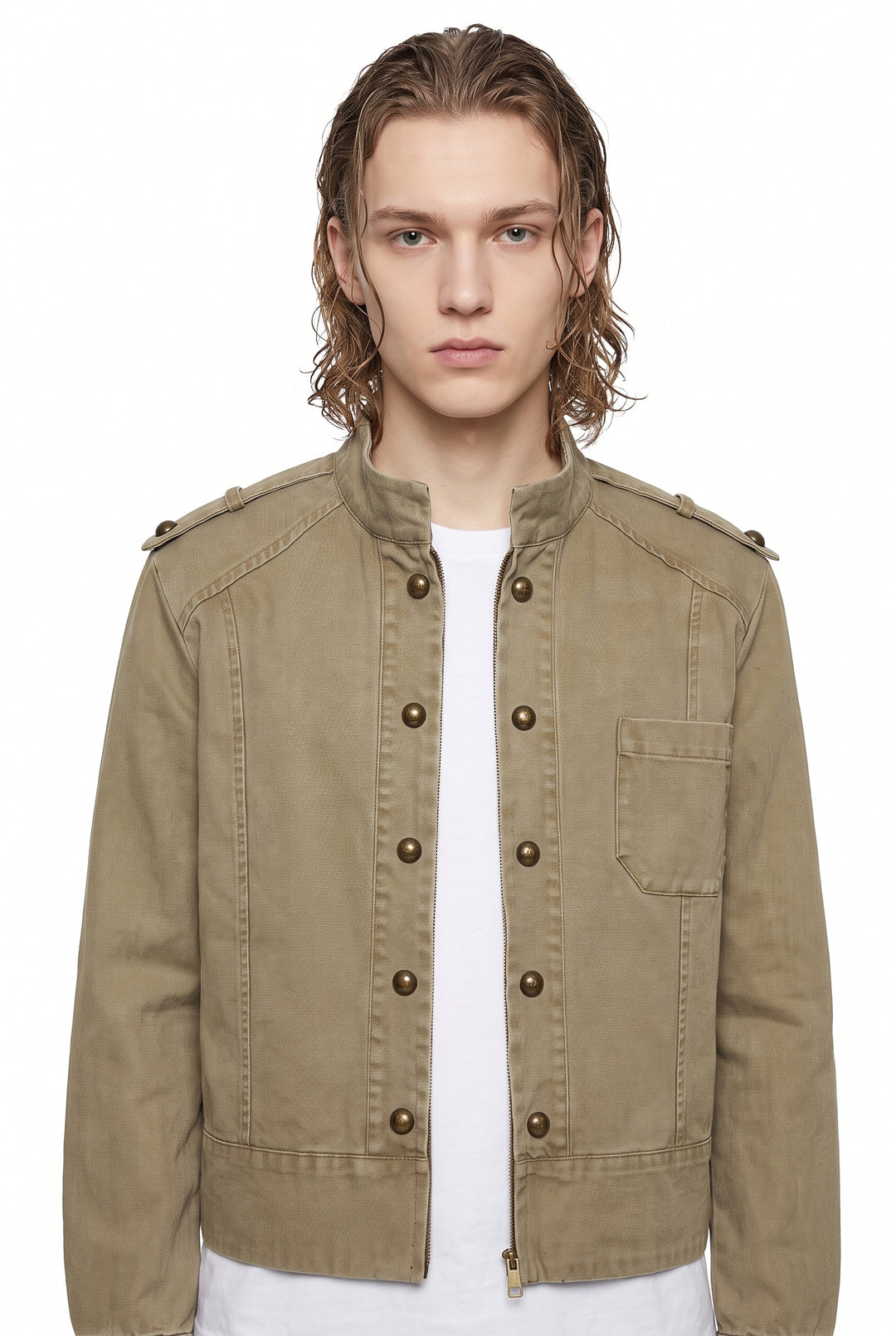 Military Zip Jacket na2848