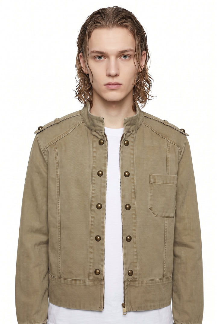 Military Zip Jacket na2848