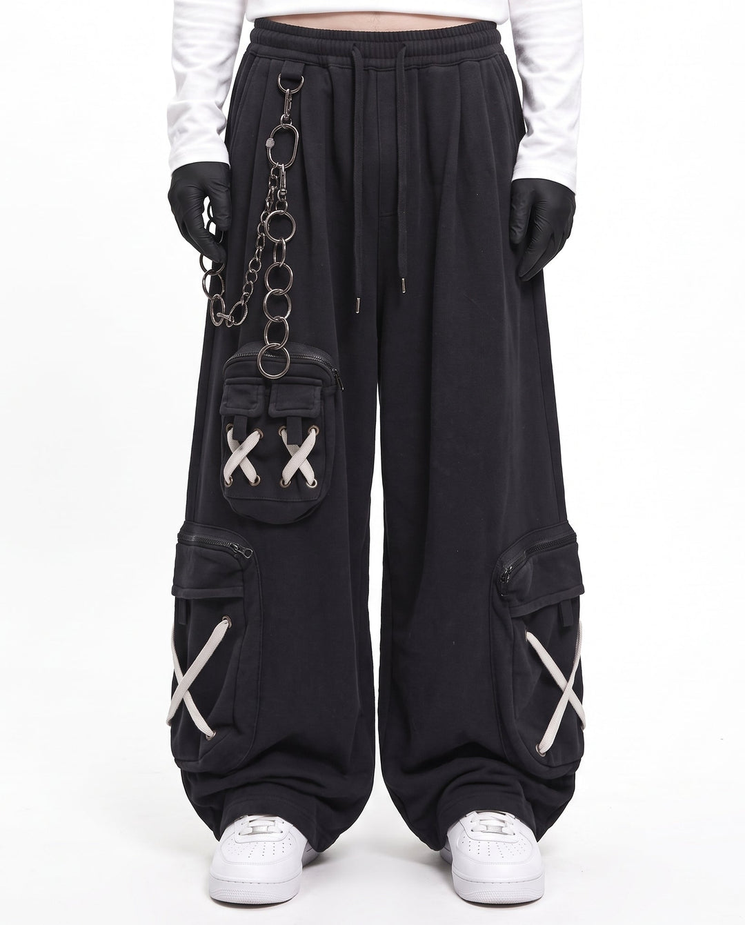 Wide Cargo Pants na3218