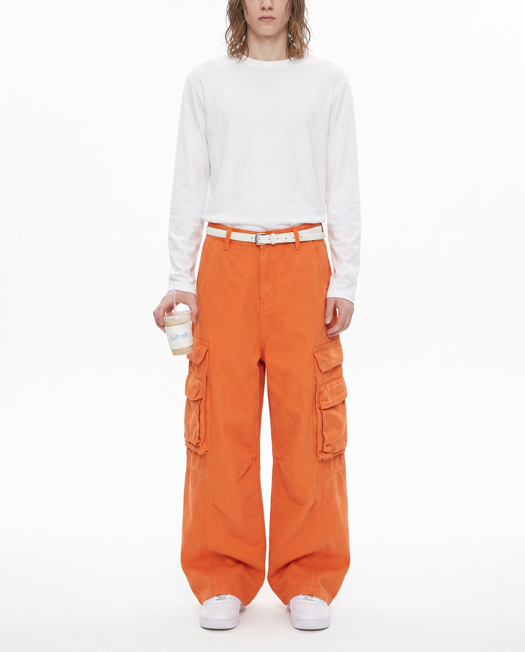 Wide Cargo Pants na2996