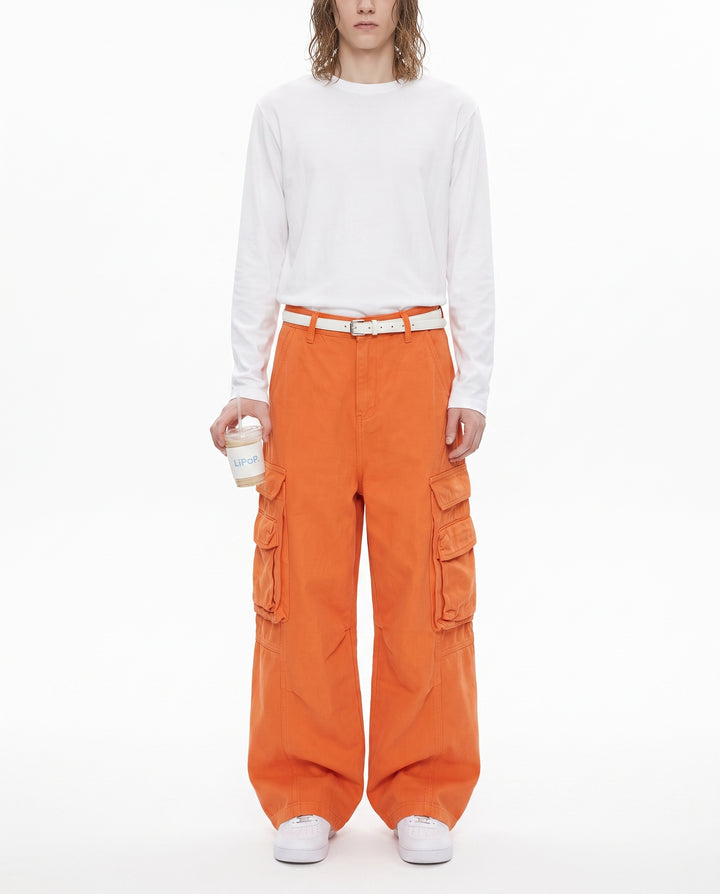 Wide Cargo Pants na2996