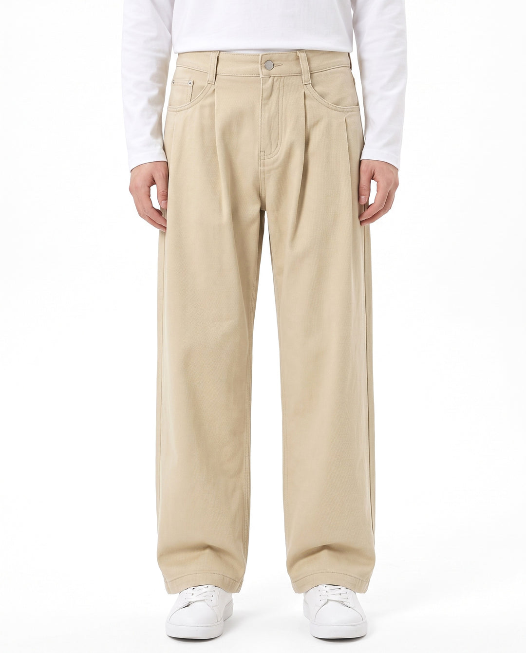 Pleated Wide Pants na2985