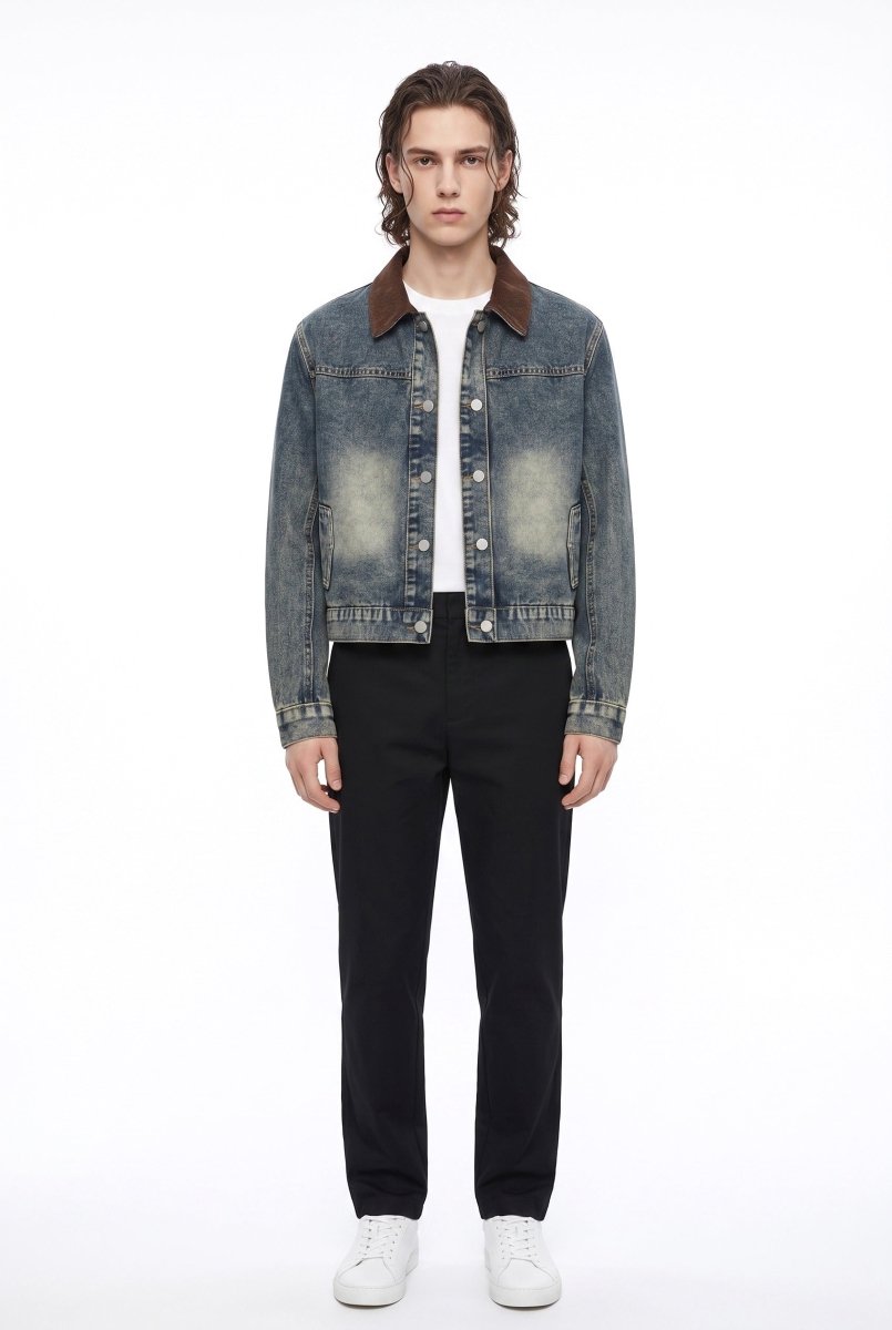 Corduroy Denim Jacket na2851