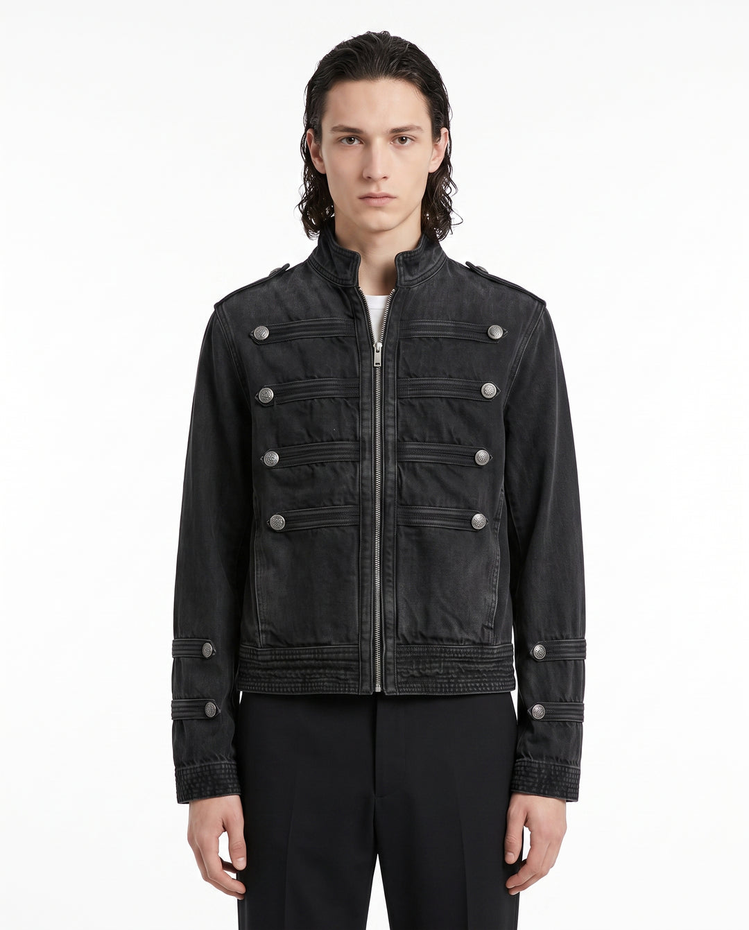Military Denim Jacket na2923