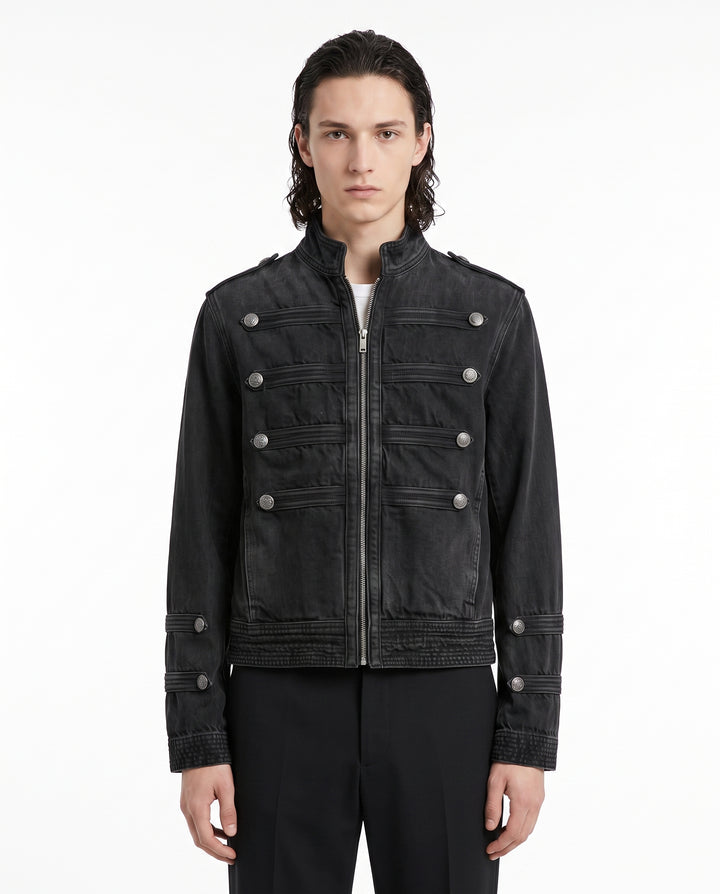 Military Denim Jacket na2923