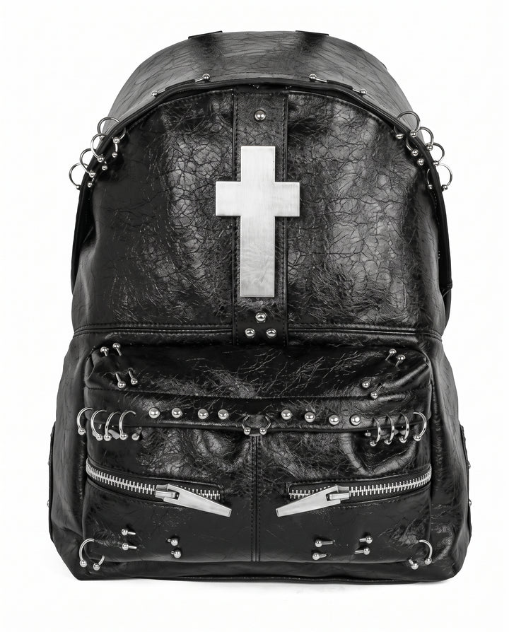 Cross Leather Backpack na2917