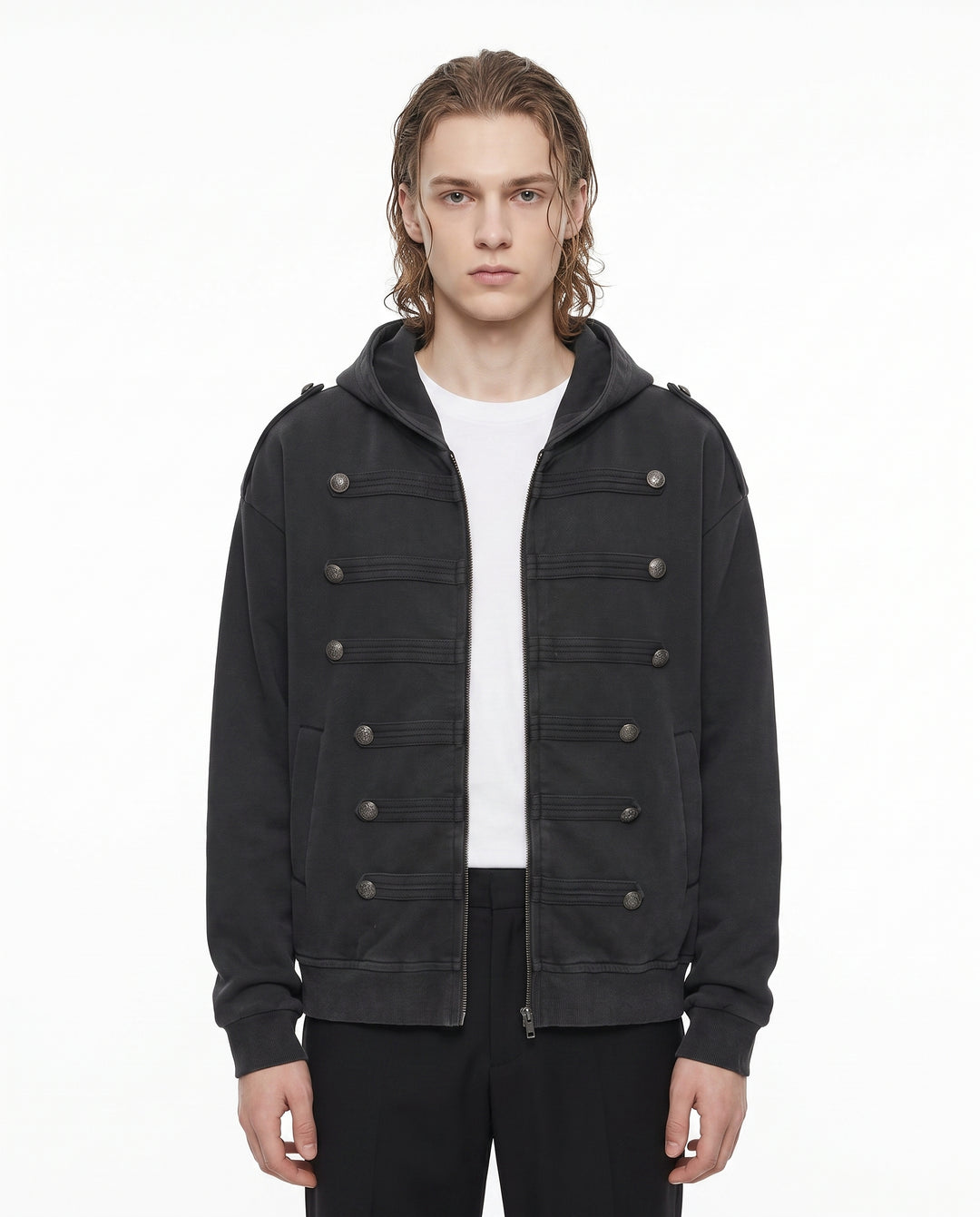 Military Zip Hoodie na3016