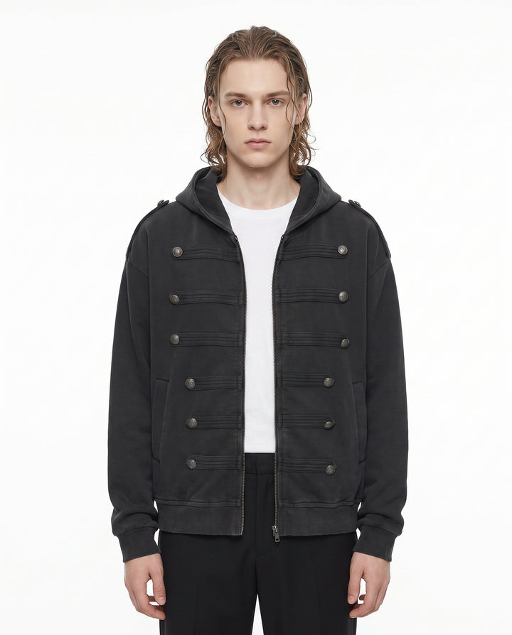 Military Zip Hoodie na3016
