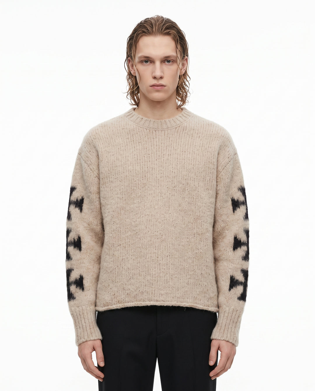 Cross Knit Sweater na2961