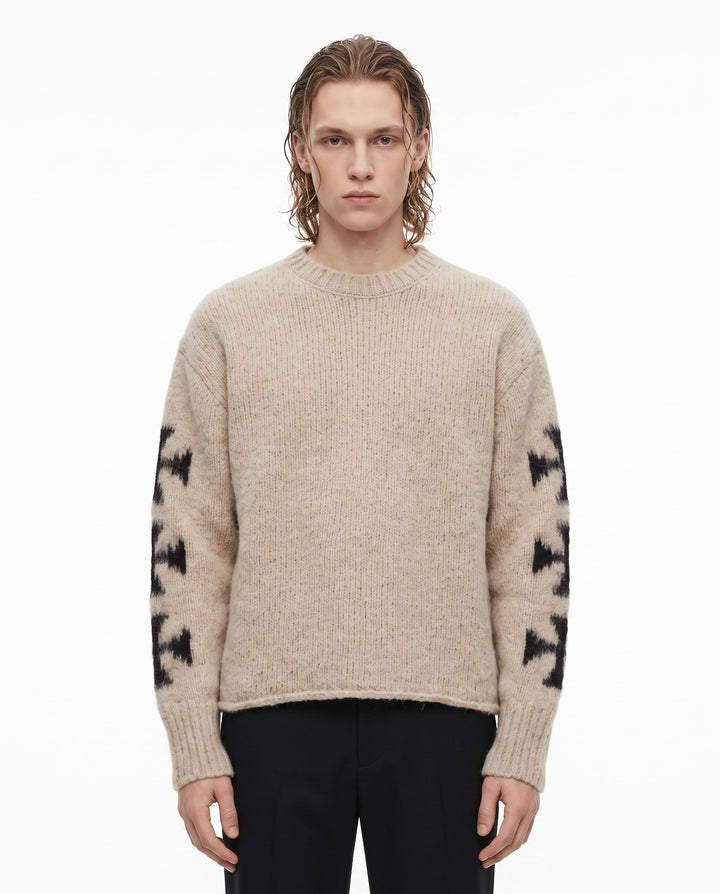 Cross Knit Sweater na2961