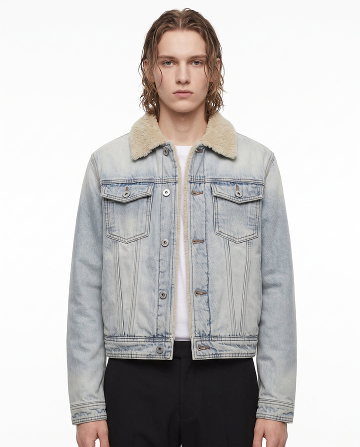 Sherpa Denim Jacket na2984