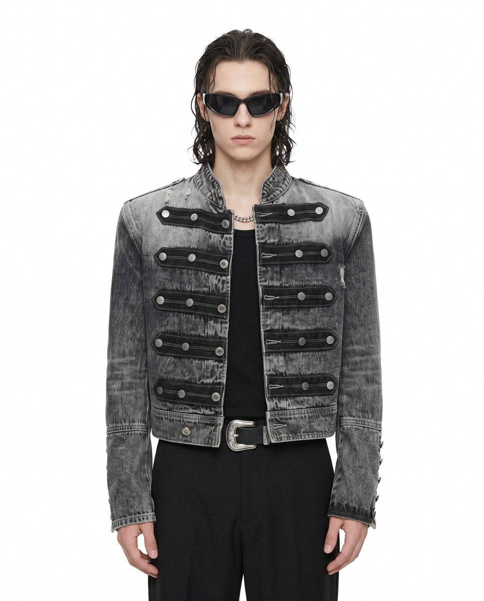 Military Denim Jacket na3034