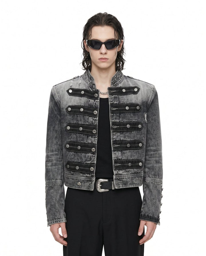 Military Denim Jacket na3034