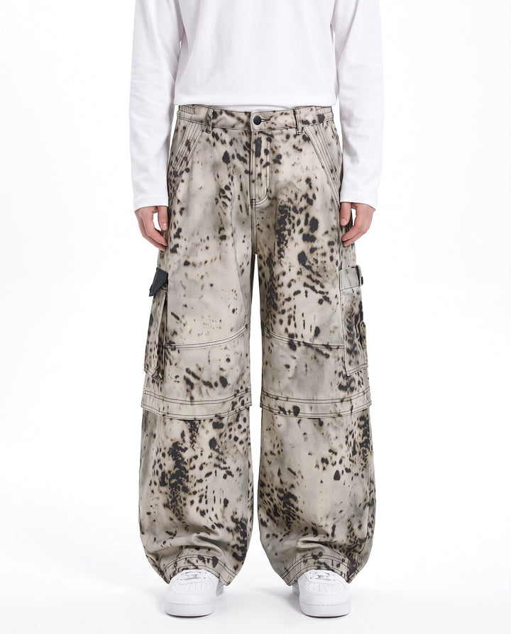 Splatter Cargo Pants na2975