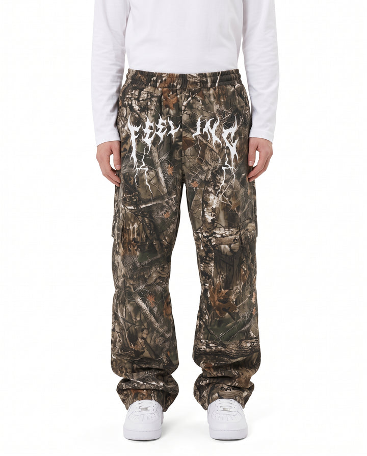 Camo Wide Pants na3199