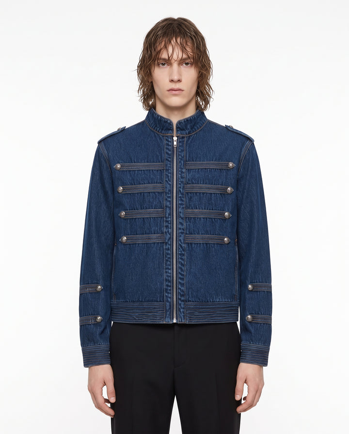 Military Denim Jacket na3174